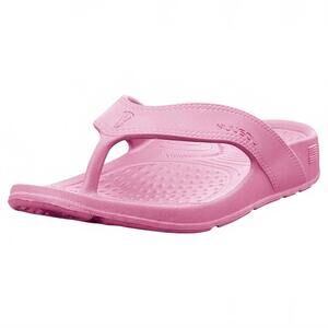 NEW NUUSOL women's cascade recovery flip flop sandals in dusty rose